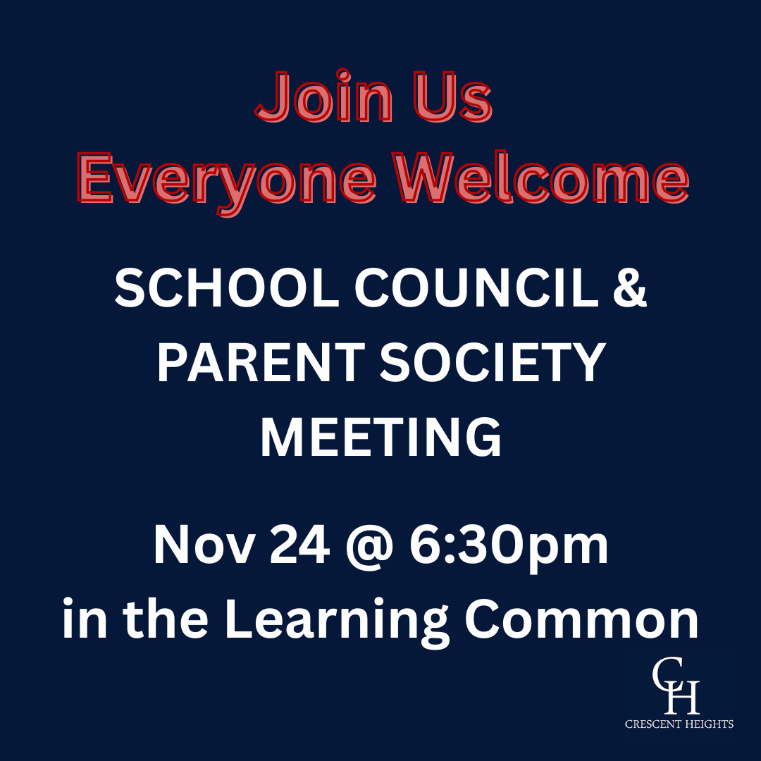 Meeting Notice CHHS Council Meeting